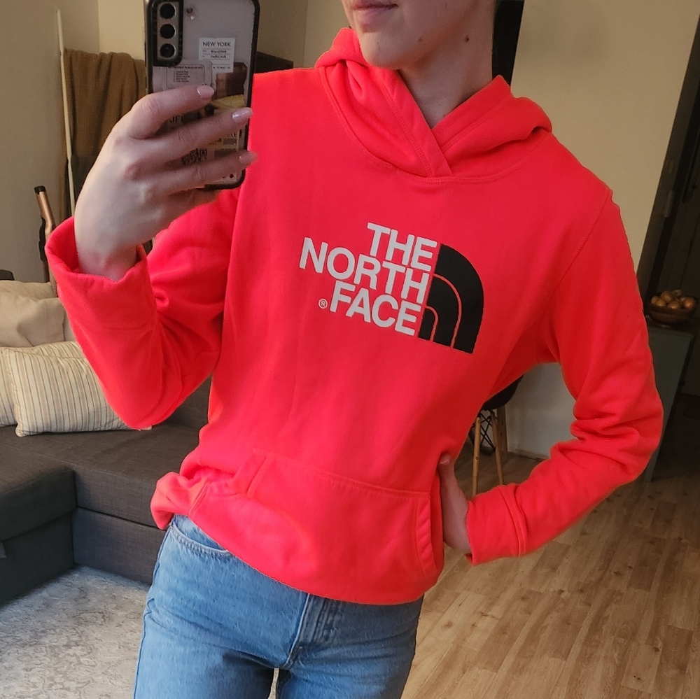 The North Face Hoodie - Hot Pink